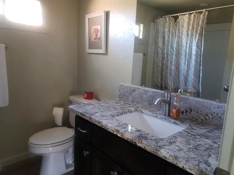 Beautiful upgraded bathroom