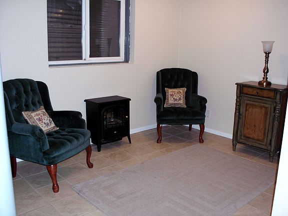 Finished Basement Reading Room