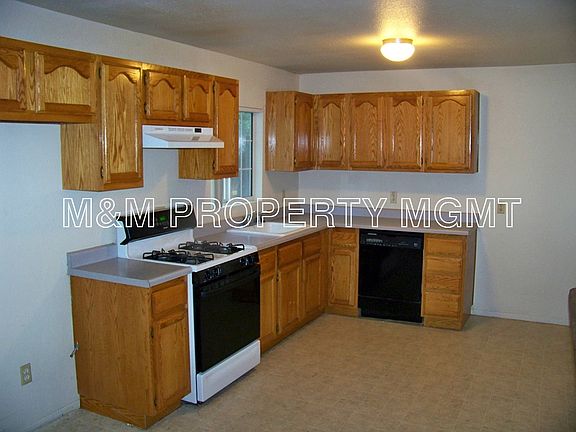 kitchen with gas range
