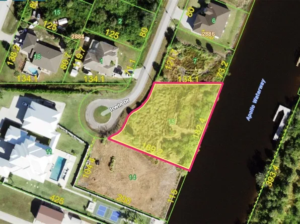 13435 IRWIN DRIVE LOT 15, PORT CHARLOTTE, FL 33953