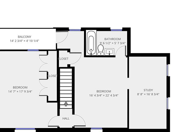 Floorplan of 3rd Floor