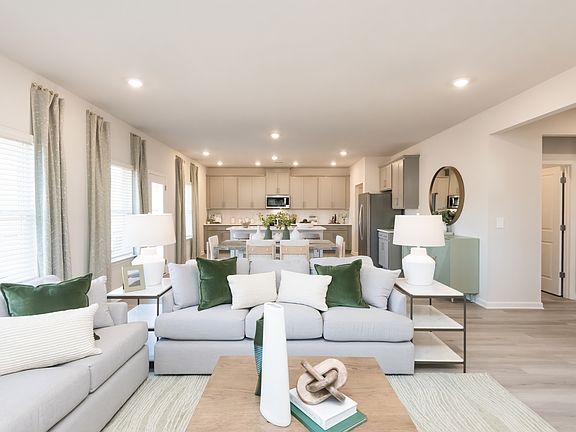 Entertain with ease in your open-concept floorplan.