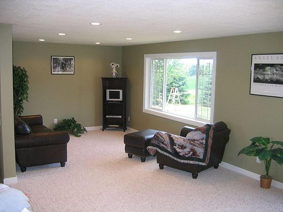 Open living room with huge picture window to capture the views.