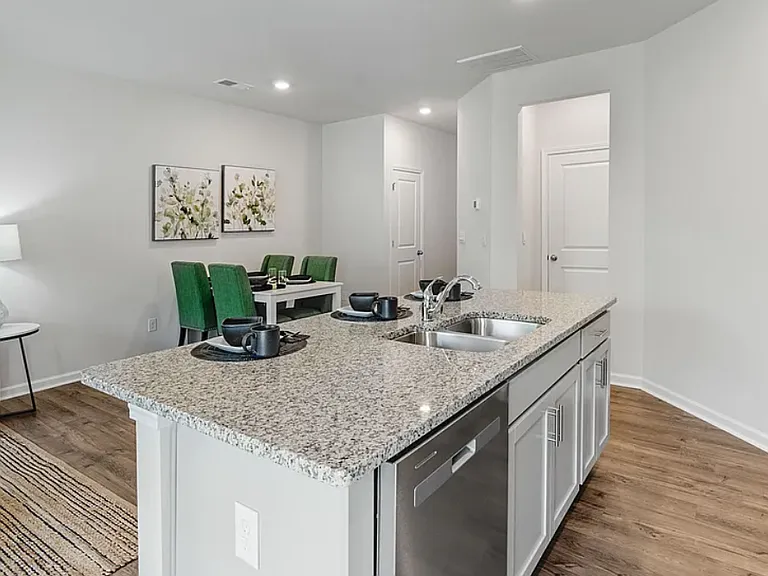 Kitchen area island
