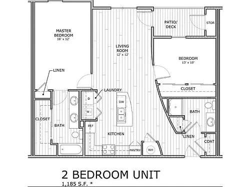 Floor plan Sam