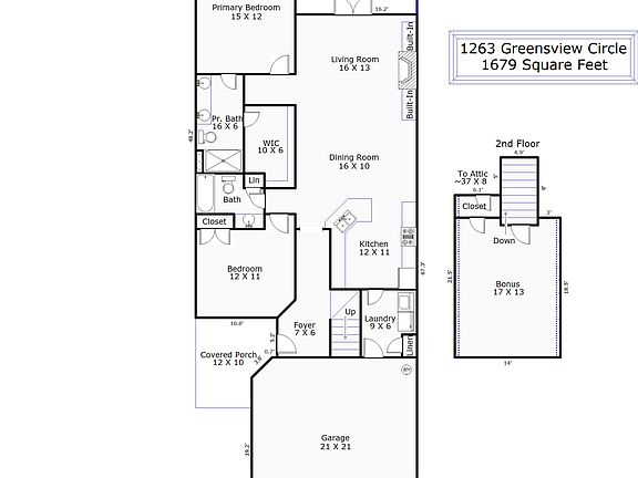 4th image of 1263 Greensview Circle