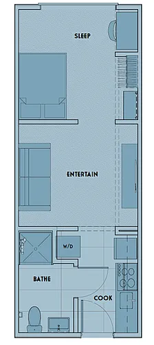 Floor plan Cunningham
