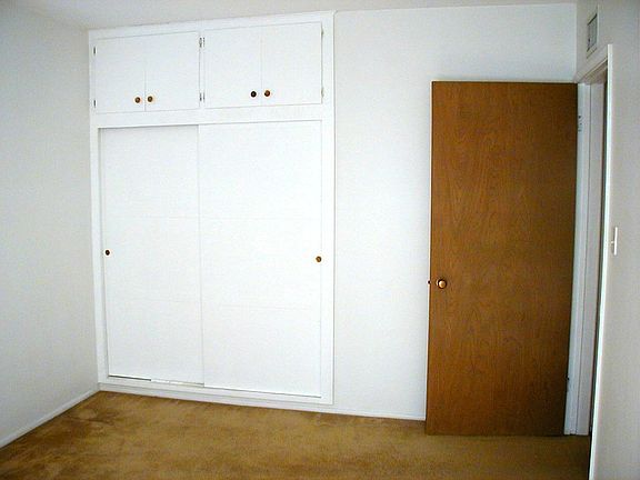 Bedrooms have ample storage and closets