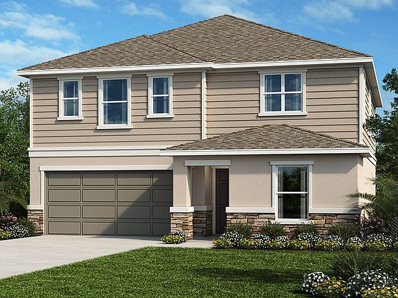 Exterior E with optional stone