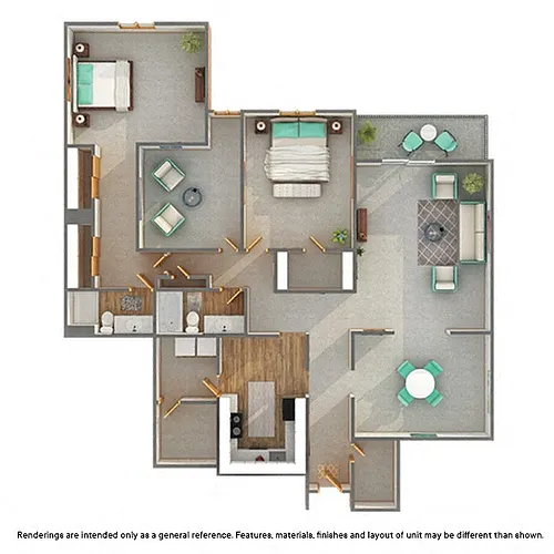 Floor plan The Basswood