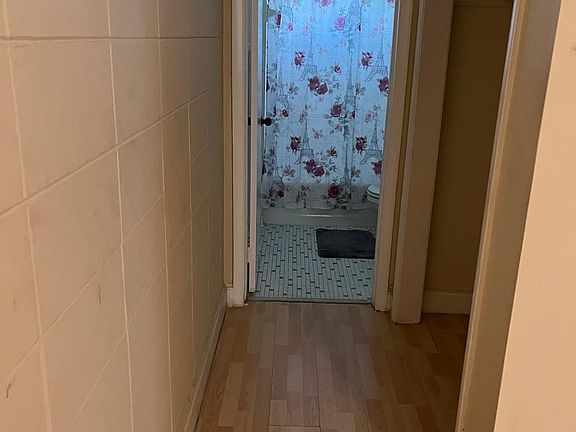 Hallway to bathroom