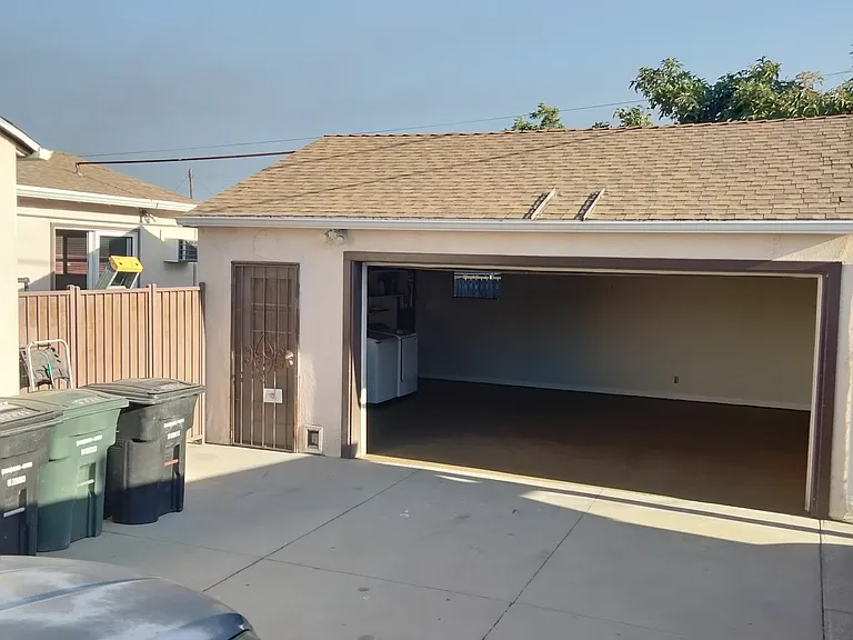 Two Car Garage, new paint, new garage door opener, equipped with washer and dryer