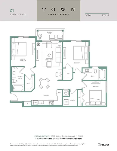 Floor plan C1