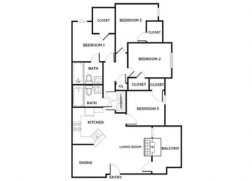 Floor plan D160
