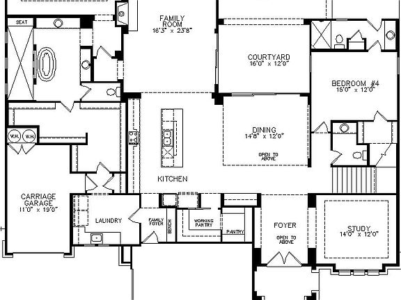 floor plan main level