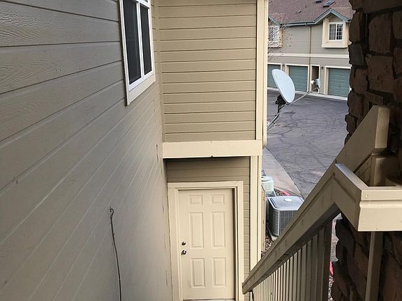 Staircase leading up to the condo