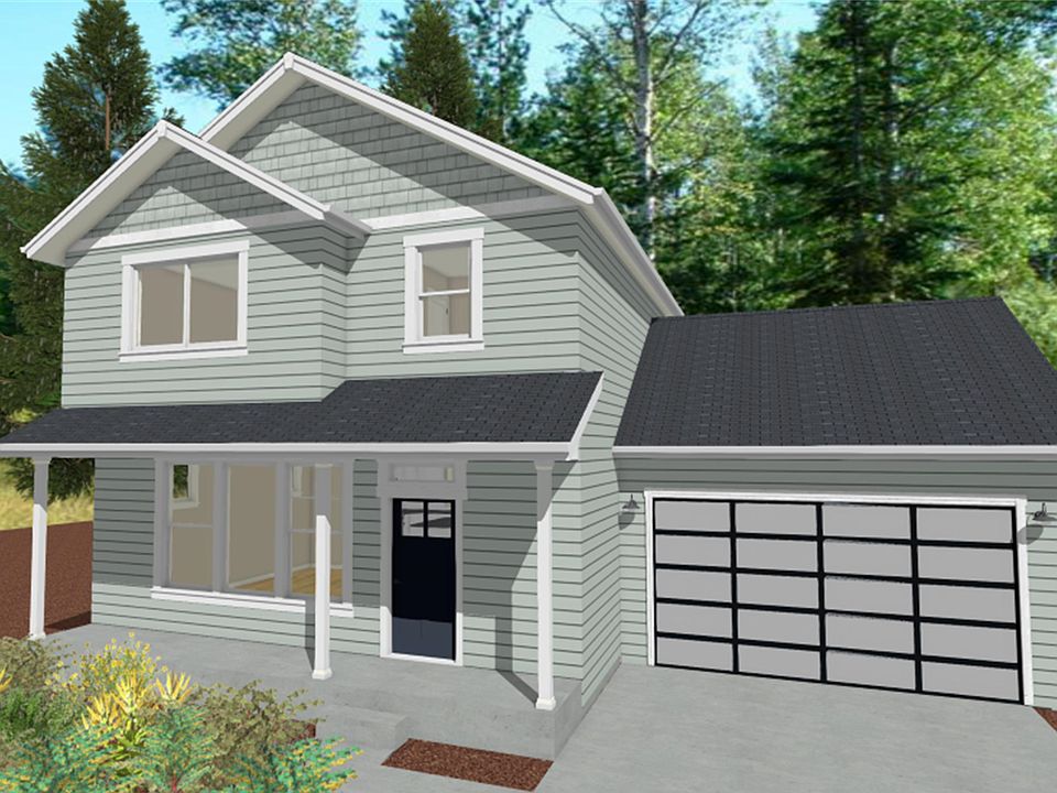 The 1657 2-Car Exterior Rendering
