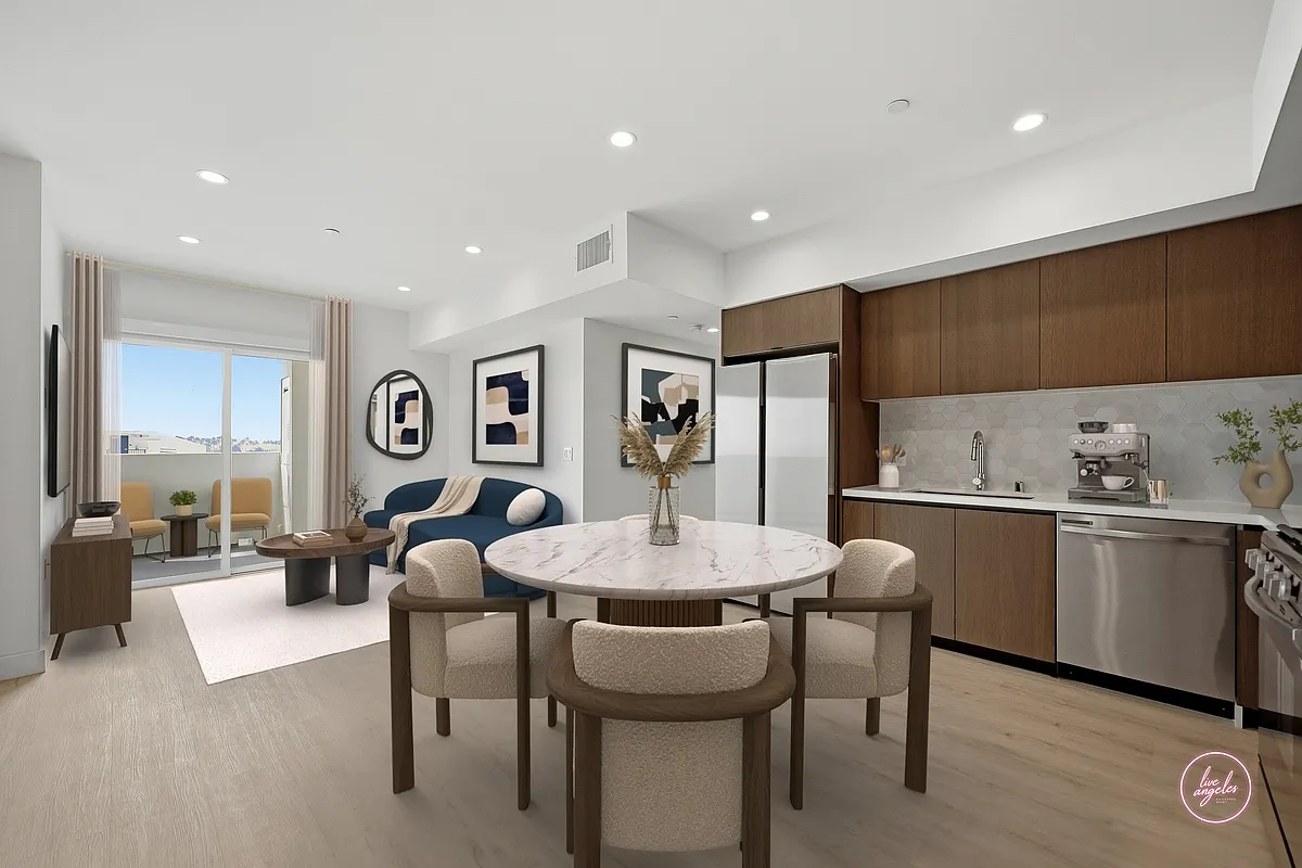 Open-Concept Kitchen, Dining, and Living Room, and Patio - Cobain Floor Plan - Tamarind Sunset