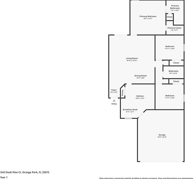 3 bed, 2.0 bath, 1302 sqft, $1,745 — Photo 2