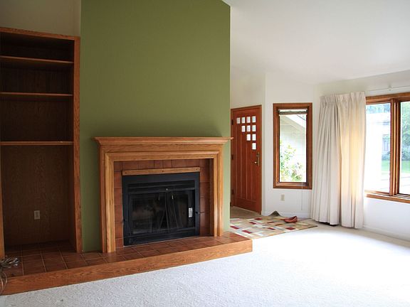 Fireplace and Front Entry