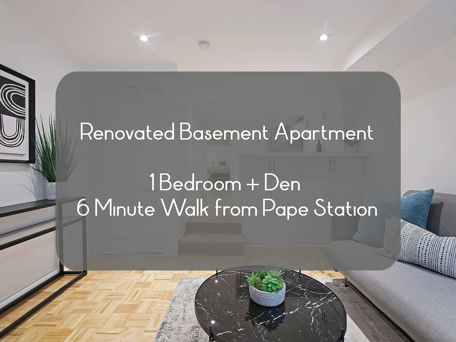 116 Aldwych Ave - Basement Suite — Photo 1