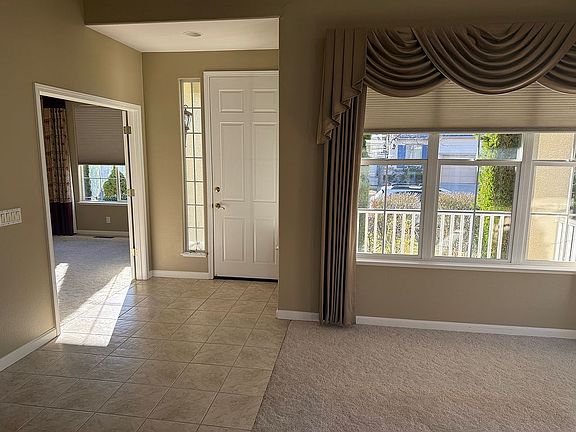 View back to front door