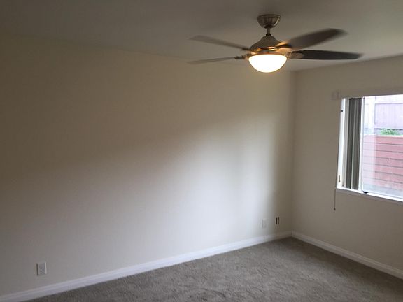 Spacious bedrooms with ceiling fans in all living spaces