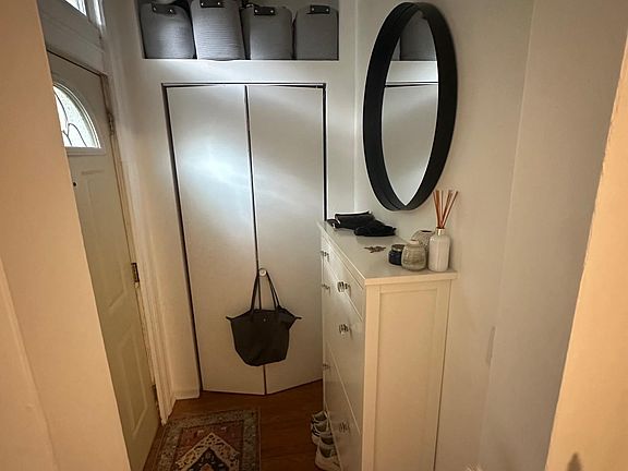 entrance/closet