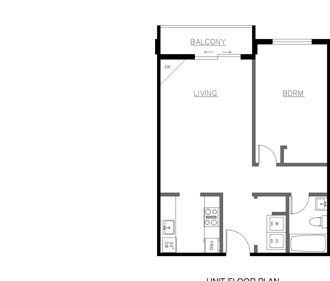 1 bed, 580 sqft, $1,600 — Photo 3