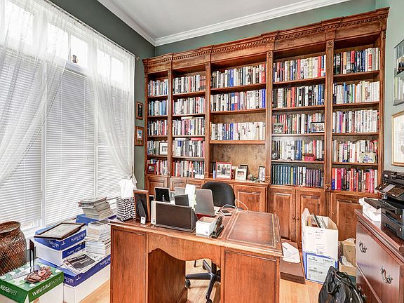Office with Custom Built Ins
