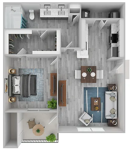 Floor plan A1 Premium Renovation
