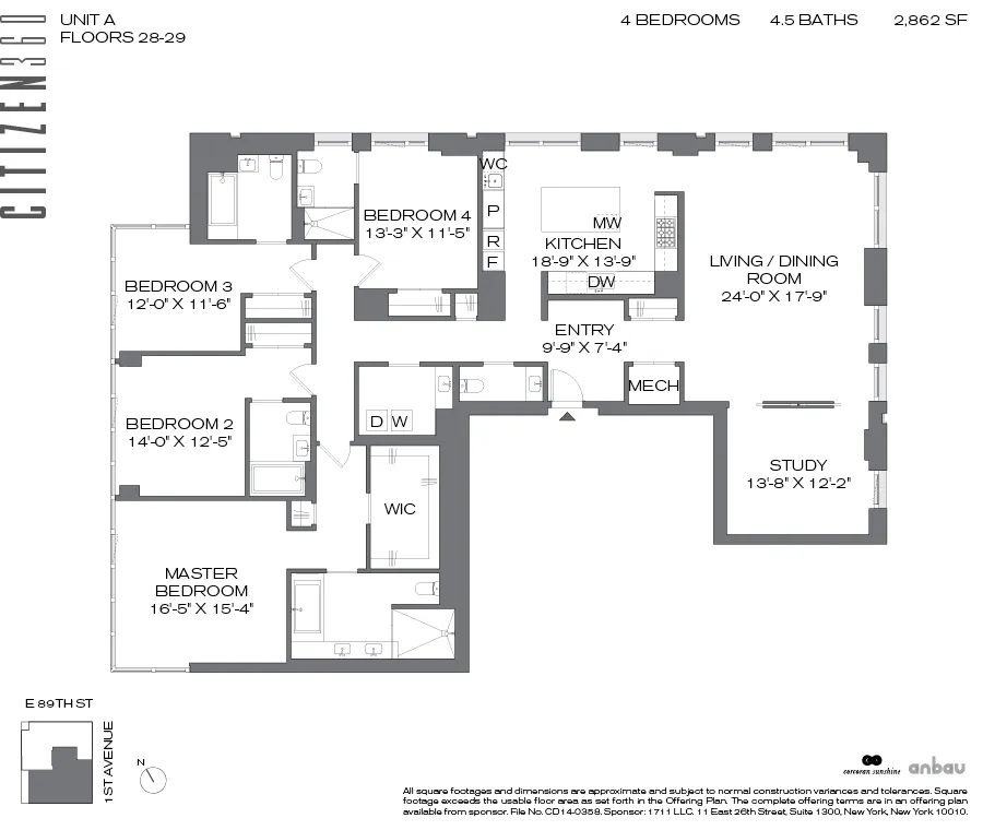 360 East 89th Street #29A in Yorkville, Manhattan | StreetEasy