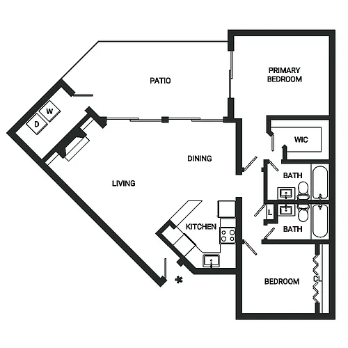 Floor plan B2