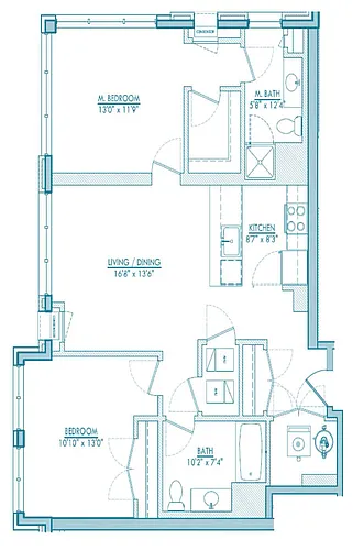 Floor plan 1-B4