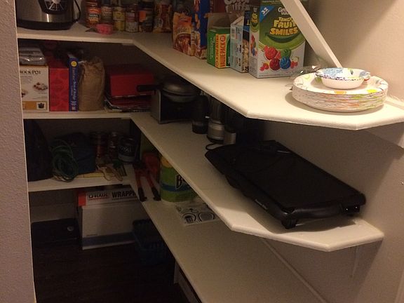 Pantry and storage space