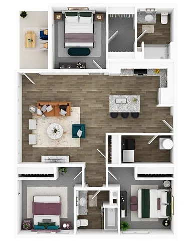 Floor plan The Birchwood