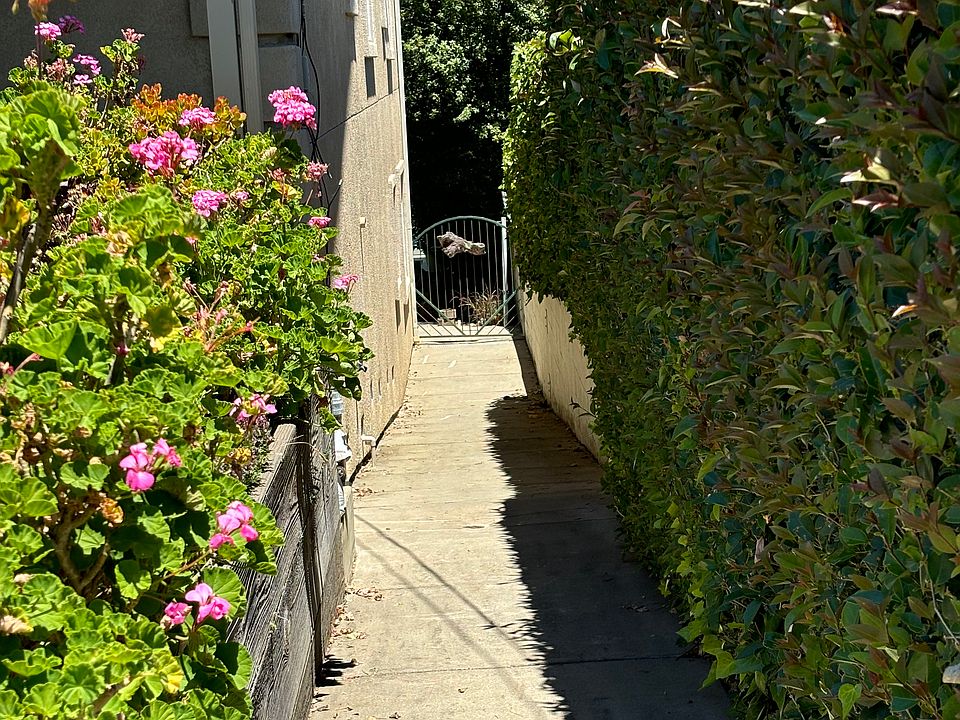 pathway down to apartment