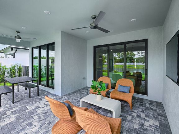 Optional Extended Covered Lanai