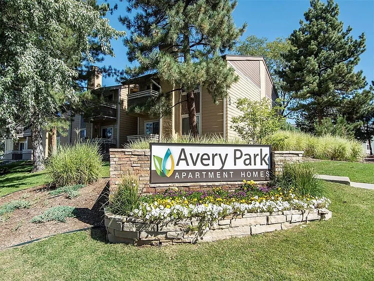 Avery Park signage to welcome you into the building