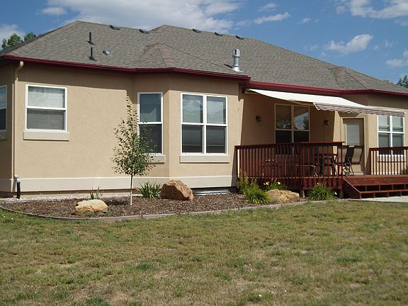 Deck off dining area and master bedroom