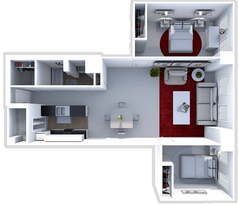 Floor plan The Asbury