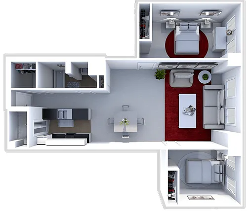 Floor plan The Asbury