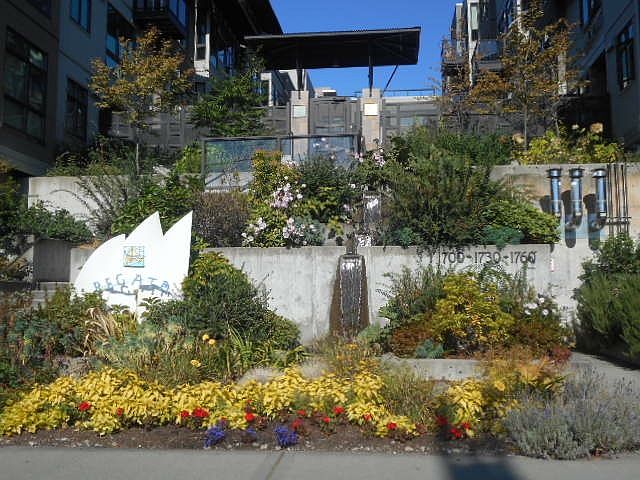 Entrance to lovely park-like grounds