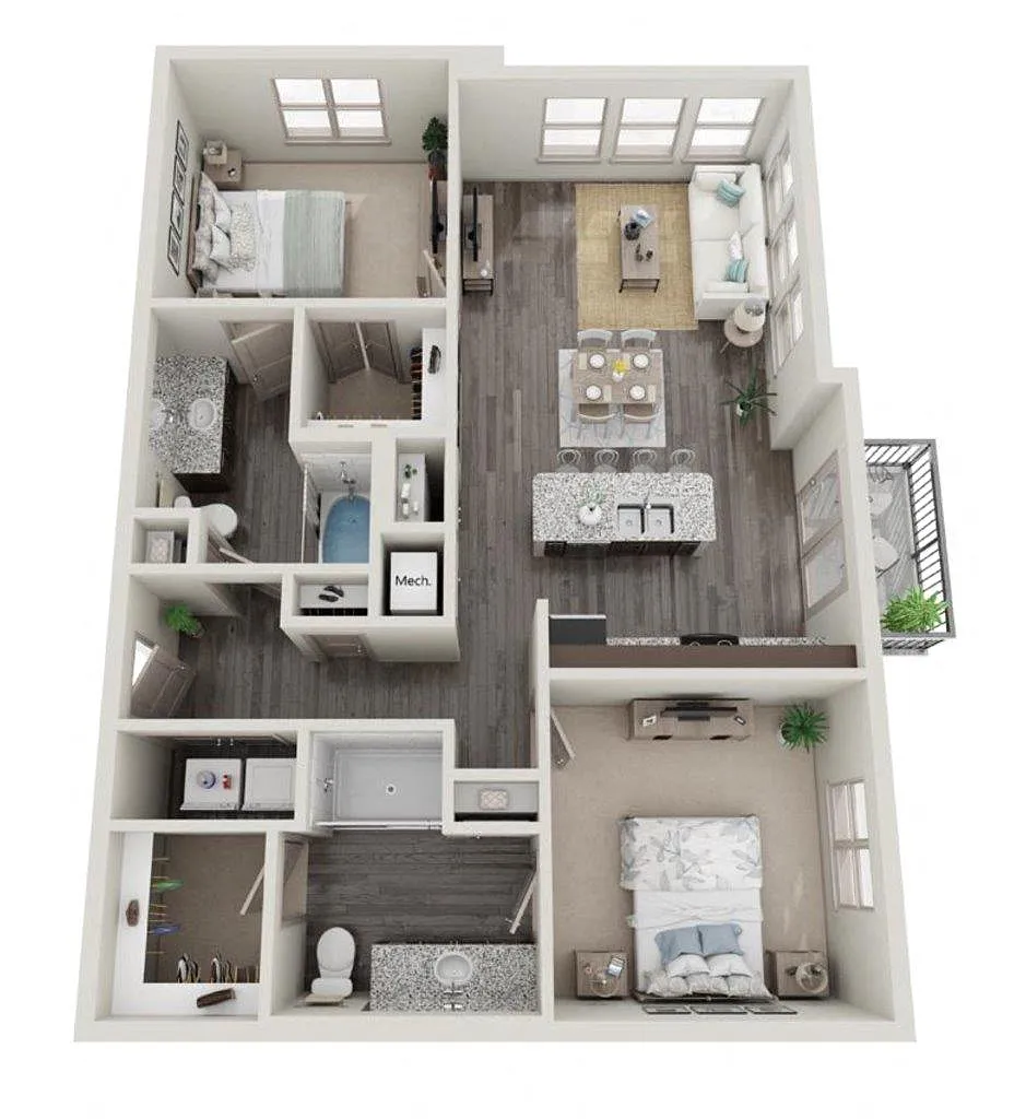 Floor plan B4
