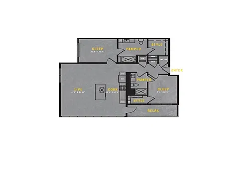 Floor plan PH6