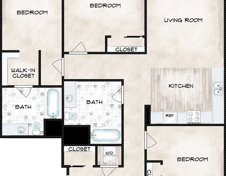 C2 Floorplan Diagram