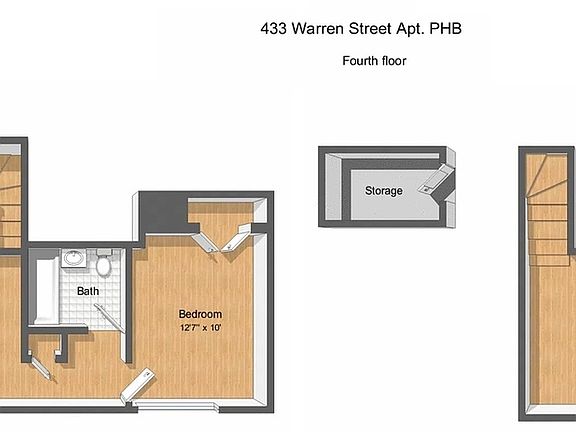 2nd image of 433 Warren St Penthouse B