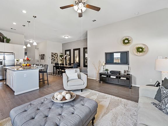 Lots of natural light in home