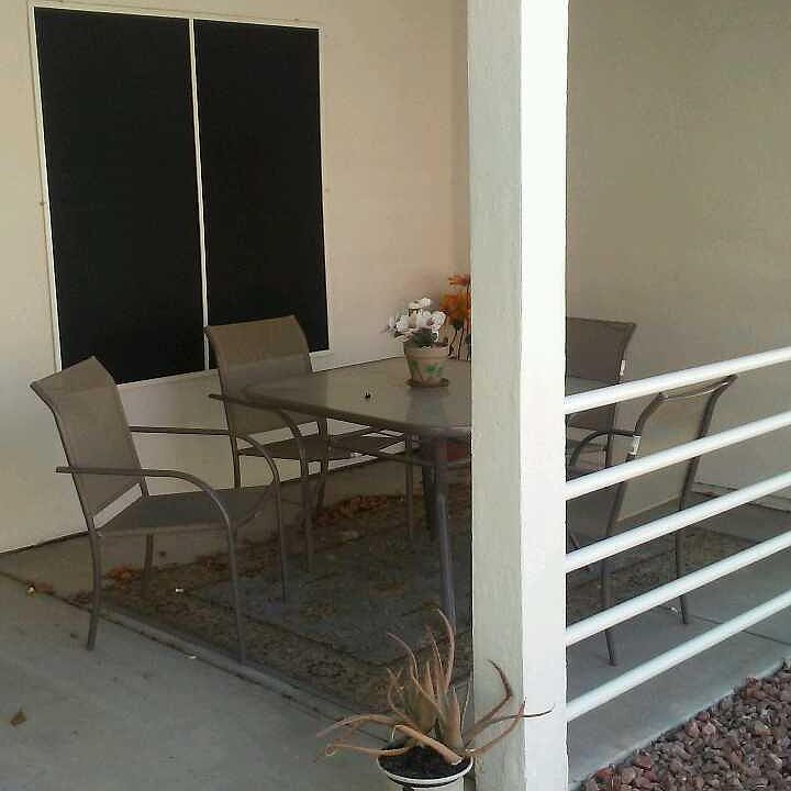 Front patio