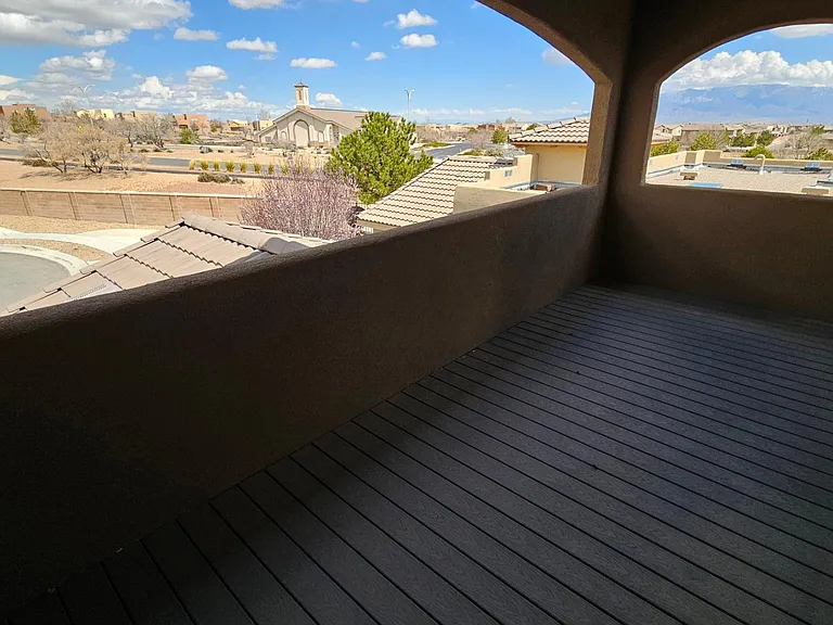 Upstairs Deck